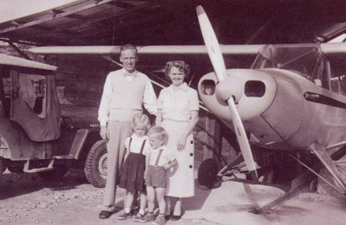 Nate, Marj, Kathy & Steve Saint