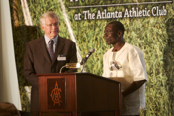 Coach Reeves and Kwame